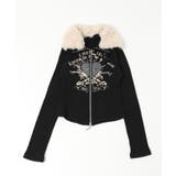 ファーグラフィックWジップニット | WEGO【WOMEN】 | 詳細画像10 