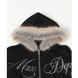 ラインストーンロゴファ-ジップーパーカー | WEGO【WOMEN】 | 詳細画像11 