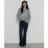 ロゴシャギーショートニット | WEGO【WOMEN】 | 詳細画像4 