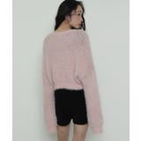 ロゴシャギーショートニット | WEGO【WOMEN】 | 詳細画像12 