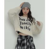 ロゴシャギーショートニット | WEGO【WOMEN】 | 詳細画像15 