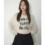 ロゴシャギーショートニット | WEGO【WOMEN】 | 詳細画像19 