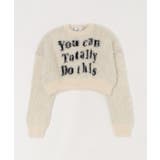 ロゴシャギーショートニット | WEGO【WOMEN】 | 詳細画像29 