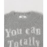 ロゴシャギーショートニット | WEGO【WOMEN】 | 詳細画像32 