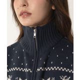 ノルディック柄ハーフジップニット | WEGO【WOMEN】 | 詳細画像5 