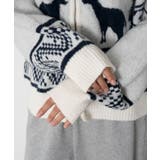 雪柄ダブルジップニット | WEGO【WOMEN】 | 詳細画像5 