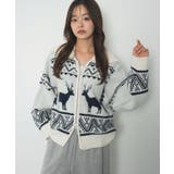 雪柄ダブルジップニット | WEGO【WOMEN】 | 詳細画像8 
