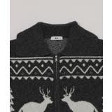 雪柄ダブルジップニット | WEGO【WOMEN】 | 詳細画像22 