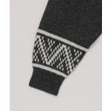 雪柄ダブルジップニット | WEGO【WOMEN】 | 詳細画像24 