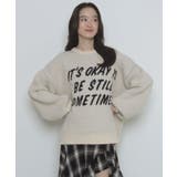 柄3 | フラッフィーグラフィックニットBIGプルオーバー | WEGO【WOMEN】