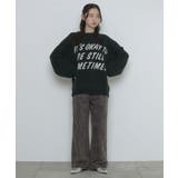 フラッフィーグラフィックニットBIGプルオーバー | WEGO【WOMEN】 | 詳細画像5 