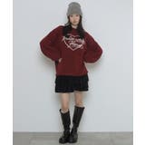 フラッフィーグラフィックニットBIGプルオーバー | WEGO【WOMEN】 | 詳細画像9 
