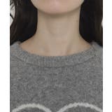 フラッフィーグラフィックニットBIGプルオーバー | WEGO【WOMEN】 | 詳細画像11 