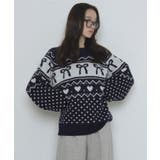 フラッフィーグラフィックニットBIGプルオーバー | WEGO【WOMEN】 | 詳細画像35 