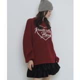 フラッフィーグラフィックニットBIGプルオーバー | WEGO【WOMEN】 | 詳細画像48 