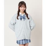 サックス | ニットカーディガン | WEGO【WOMEN】