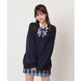 ネイビー | ニットカーディガン | WEGO【WOMEN】