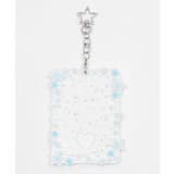 サックス | キラキラスターカードホルダーキーホルダー | WEGO【WOMEN】