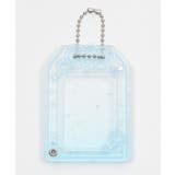 サックス | クリアお守りIDフォトケースキーホルダー | WEGO【WOMEN】