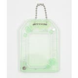 グリーン | クリアお守りIDフォトケースキーホルダー | WEGO【WOMEN】