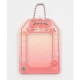 レッド | クリアお守りIDフォトケースキーホルダー | WEGO【WOMEN】