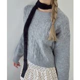 シャギーニットナローマフラー | WEGO【WOMEN】 | 詳細画像3 