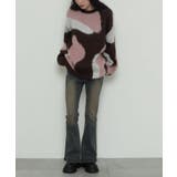 シャギーパターンニットBIGプルオーバー | WEGO【WOMEN】 | 詳細画像5 