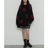 シャギーパターンニットBIGプルオーバー | WEGO【WOMEN】 | 詳細画像36 