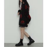 シャギーパターンニットBIGプルオーバー | WEGO【WOMEN】 | 詳細画像37 