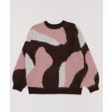 シャギーパターンニットBIGプルオーバー | WEGO【WOMEN】 | 詳細画像41 