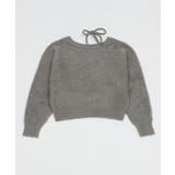 シャギー2WAYグラフィックワンショルニット | WEGO【WOMEN】 | 詳細画像21 