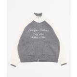 バイカラーニットトラックジャケット | WEGO【WOMEN】 | 詳細画像11 