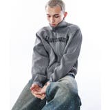 ショートグラフィックニットブルゾン | WEGO【MEN】 | 詳細画像15 