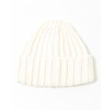 ホワイトアイボリー | リブニットキャップ | WEGO【MEN】