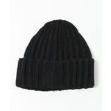 ブラック | リブニットキャップ | WEGO【MEN】