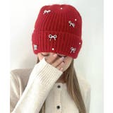 パールリボンニットキャップ | WEGO【MEN】 | 詳細画像1 