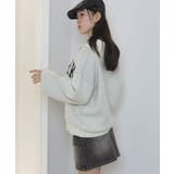 フラッフィーハーフジップニット | WEGO【WOMEN】 | 詳細画像13 