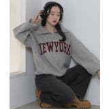 フラッフィーハーフジップニット | WEGO【WOMEN】 | 詳細画像19 