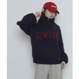 フラッフィーハーフジップニット | WEGO【WOMEN】 | 詳細画像25 