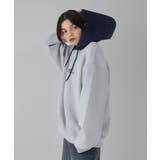 ワンポイントバイカラープルパーカー | WEGO【MEN】 | 詳細画像49 