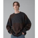 ダークグレー | ファジーパターンプルオーバー | WEGO【MEN】