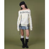 レースアップロゴオフショルダー | WEGO【WOMEN】 | 詳細画像2 