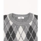 アーガイルニットプルオーバー | WEGO【WOMEN】 | 詳細画像19 