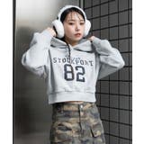 ロゴショートプルパーカー | WEGO【WOMEN】 | 詳細画像22 