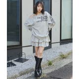 裏起毛2WAYグラフィックワンショルBIGスウェット | WEGO【WOMEN】 | 詳細画像4