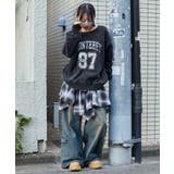 裏起毛2WAYグラフィックワンショルBIGスウェット | WEGO【WOMEN】 | 詳細画像15
