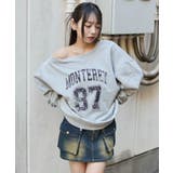 裏起毛2WAYグラフィックワンショルBIGスウェット | WEGO【WOMEN】 | 詳細画像18