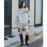 裏起毛2WAYグラフィックワンショルBIGスウェット | WEGO【WOMEN】 | 詳細画像27