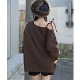 裏起毛2WAYグラフィックワンショルBIGスウェット | WEGO【WOMEN】 | 詳細画像31