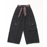 タイ付きフラップポケットデニム | WEGO【WOMEN】 | 詳細画像8 